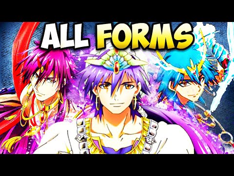 Sinbad All Transformations Ranked and Explained | Magi Sinbad All Djinn Equips