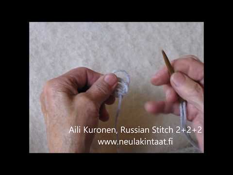 How to start Nalbinding - 2. Under-Over-Under