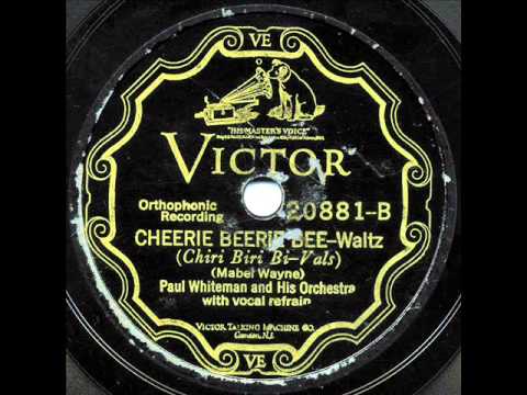 Paul Whiteman & His Orchestra - "Just A Memory" & "Cherrie Beerie Bee"