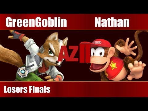 Azension II - GreenGoblin (Fox) Vs. Nathan (Diddy) - Losers Finals - Smash for WiiU
