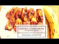 Baked Cinnamon Plantains| Baked Plantains| Cinnamon Plantains|