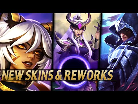 4 NEW PRIMAL AMBUSH SKINS PREVIEW, SYNDRA & TALON REDESIGN REWORK, DRAGONS - League of Legends