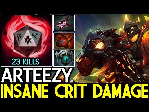 ARTEEZY [Chaos Knight] Insane Crit Damage Cancer Build 7.22 Dota 2