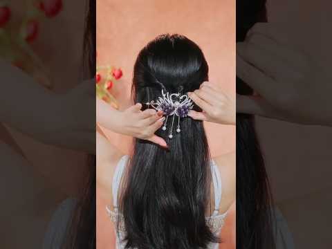 Hair Bun Accessories for Women,Quick Bun Maker for Hair,Medium Thick Clips Women