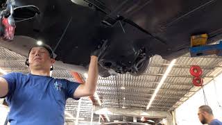 2018 Tesla Model 3 rear spring replacement