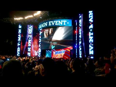 WWE Main Event Intro Plus RVD's Entrance 8/26/2014