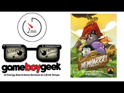 Memoarrr! (Allegro 2-min) Review with the Game Boy Geek