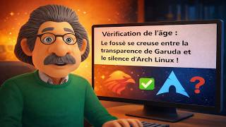 Garuda et Arch Linux face à la vérification de l'age !