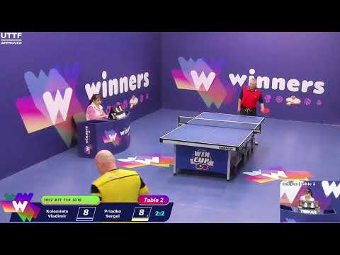 WINners CUP table 2  22.01  Kolomiets Vladimir - Priadko Sergei  14:30