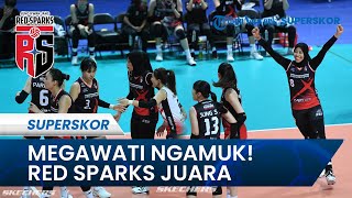 Megawati Buktikan Kualitasnya! Red Sparks Juara Usai Kalahkan Tim Jepang Calon Lawan Yolla Yuliana