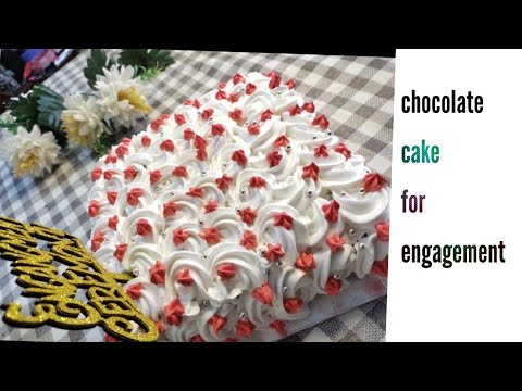 How To Make Engagement Cake| Chocolate CK | By Mateen's Kitchen