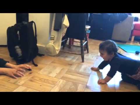 Soraya plays her first hide and really seek with Melina