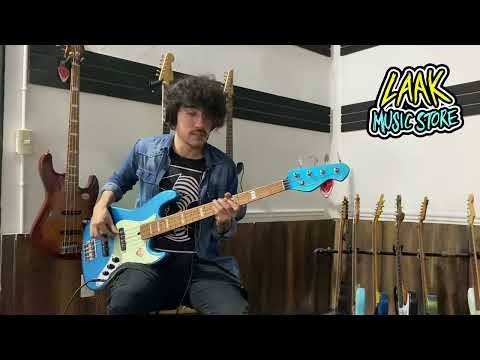 Бас-гитара MOOER MBJ410 (METAL BLUE) - фото 1 - id-p2797866164