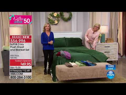 HSN | Soft & Cozy Gifts Under $50 11.13.2017 - 12 AM