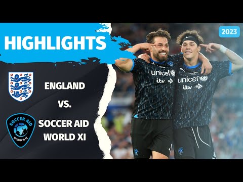 Soccer Aid for UNICEF 2023 | OFFICIAL Match Highlights