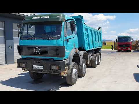 TRUCK MERCEDES-BENZ SK 3538 8X8 DUMPER TIPPER - FIŠ TRUCKS SLOVENIA