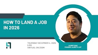 How to Land a Job in 2026