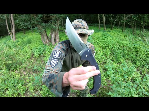 JOEX #1 EDC BLADE IN 2024 - COLD STEEL TALWAR - S35VN STEEL - A BAD MOTHAFKA @csknives