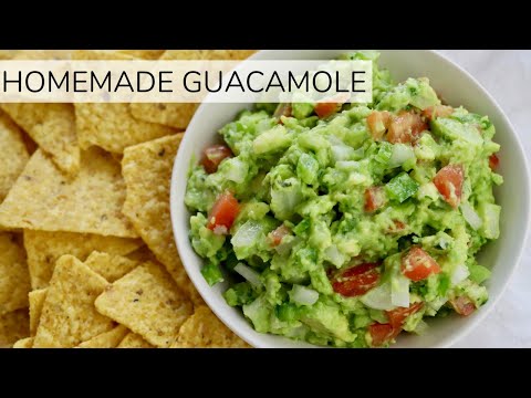 HOW-TO MAKE HOMEMADE GUACAMOLE | easy guacamole recipe