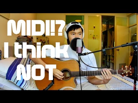 Why use a wireless MIDI controller when you can just do THIS!