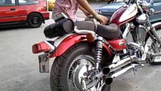 preview picture of video 'BreakerRuzBurn's 1996 Oldskool Yamaha Virago 535  Ankara / TURKEY'