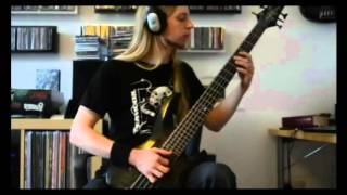 Cerebric Turmoil - Discordian Equilibrium (raw) Bass Playthrough