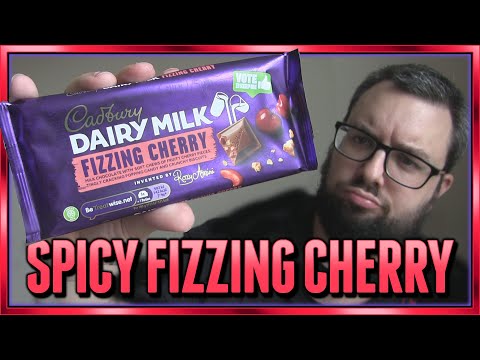 Cadbury Dairy Milk Fizzing Cherry Review