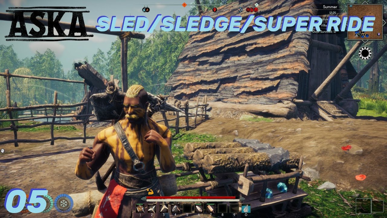 Aska 05: Sled/Sledge/SUPER RIDE