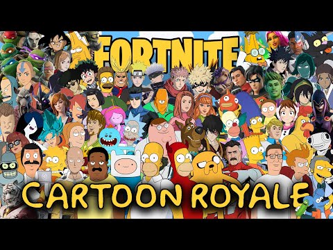 Fortnite Cartoon Royale | 80 Player Custom Battle Royale Match