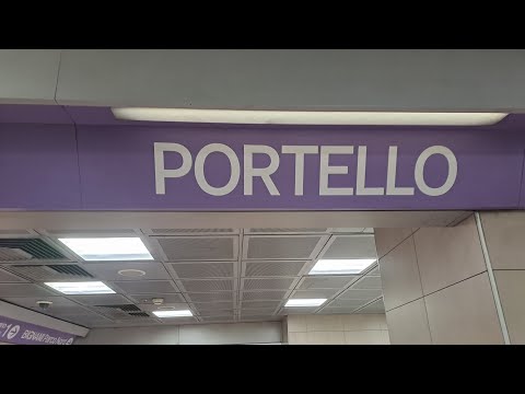 (Walkthrough) Stazione PORTELLO (M5 Metro Milano)
