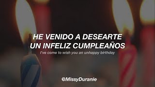 the smiths – unhappy birthday; sub español e inglés.