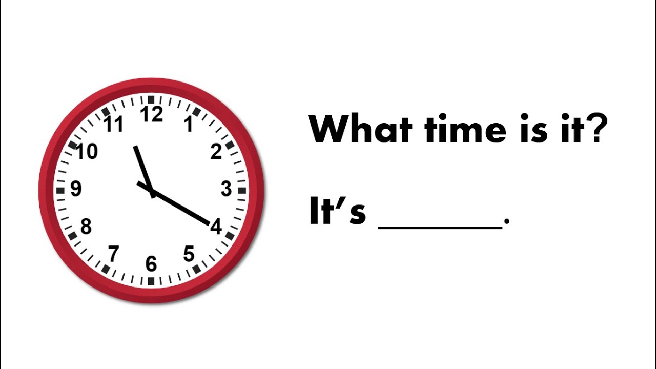 What time is it? How to Read Clocks: Hours and Minutes (Literacy/Beginner Adult ESL Practice)