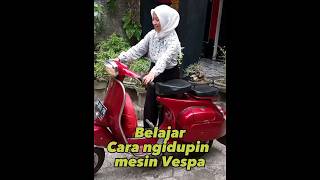 Download lagu Girl learns to start a VESPA engine mp3 Download lagu Girl learns to start a VESPA engine mp3