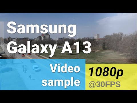 FullHD 1080p 30fps (main camera) - Samsung Galaxy A13