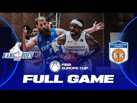 Kangoeroes Basket v Rilski Sportist | Full Basketball Game | FIBA Europe Cup 2022-23