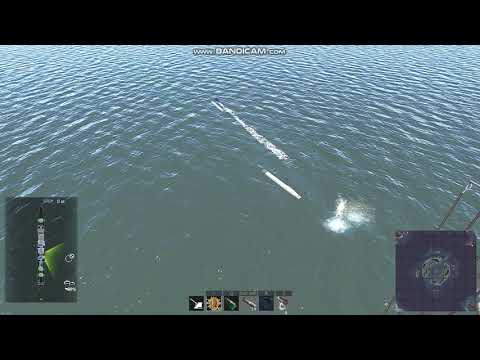 Track behind Type 93 torpedo