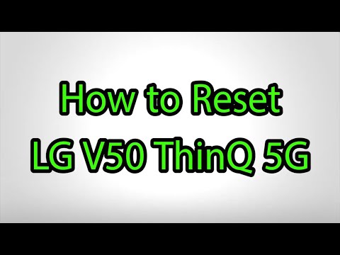 How to Hard Reset LG V50 ThinQ 5G - Pattern Unlock