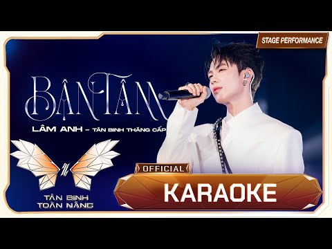 【KARAOKE】BẬN TÂM - LÂM ANH | TÂN BINH TOÀN NĂNG 2025