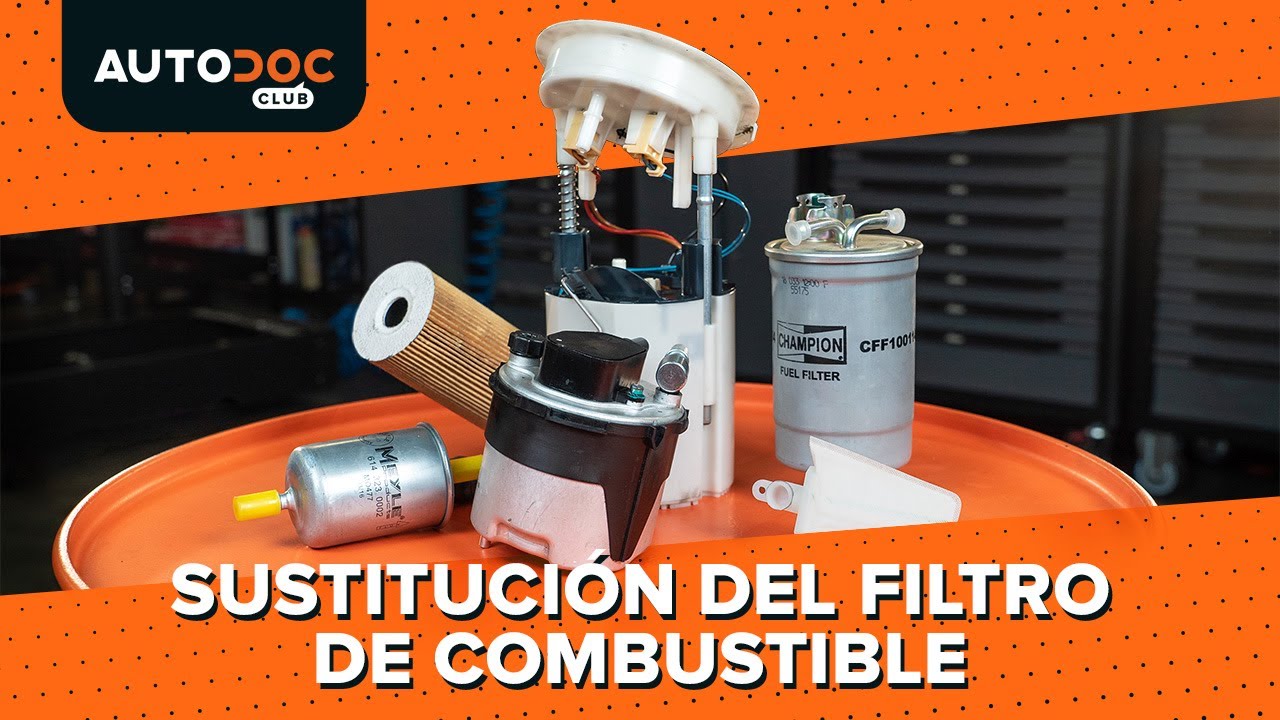 Cómo cambiar: filtro de combustible en un coche