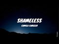 Camila Cabello Shameless Clean Lyrics Video Camilacabello Shameless Cleanlyrics Lyrics