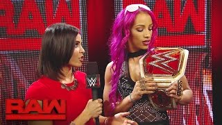 Sasha Banks claims she&#39;s the only &quot;Iron Woman&quot; on Team Red: Raw, Dec. 5, 2016