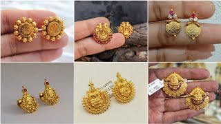 Lakshmi Devi idols earrings collection with weight.