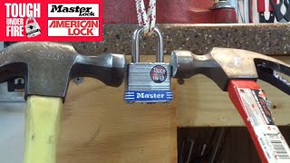 (732) Double Tapping a Master Lock Open
