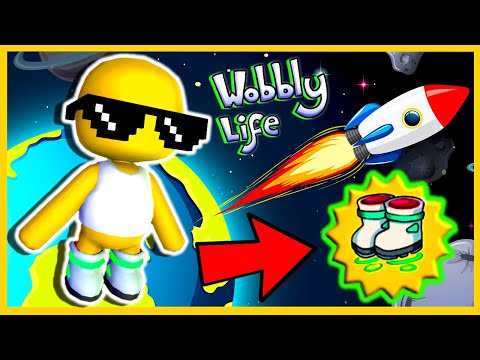 QUICKLY UNLOCK THE SECRET MOON BOOTS in Wobbly Life