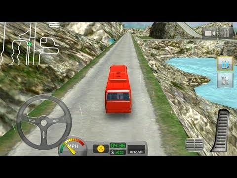 Bus Driver 3D Hill Station (by Tapinator Inc) Android Gameplay [HD]