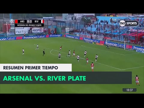 Resumen Primer Tiempo: Arsenal vs River Plate | Fecha 24 - Superliga Argentina 2017/2018