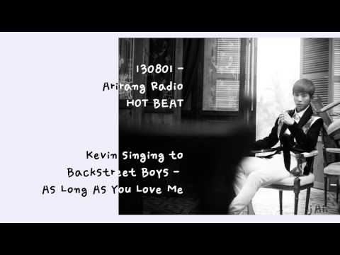 130801 - ZE:A Kevin - As Long As You Love Me (Backstreet Boys)