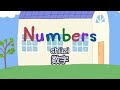 peppa pig learn Chinese 🔢Numbers 数字 - pinyin & english & simplified subtitles