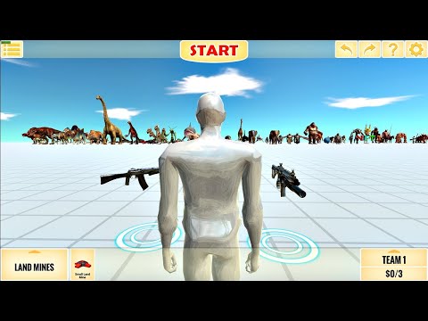 FPS Avatar VS Every Units | Animal Revolt Battle Simulator