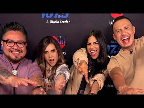 Alejandra Espinoza's radio debut and the morning premiere of 'Buena Vibra'